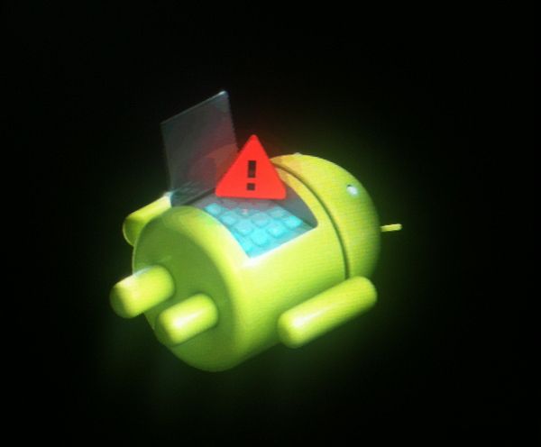 Android机器人倒地